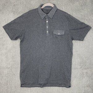 Kuhl Wildfibre Men's L 100% Organic Cotton Polo Short Sleeve Chest Pocket